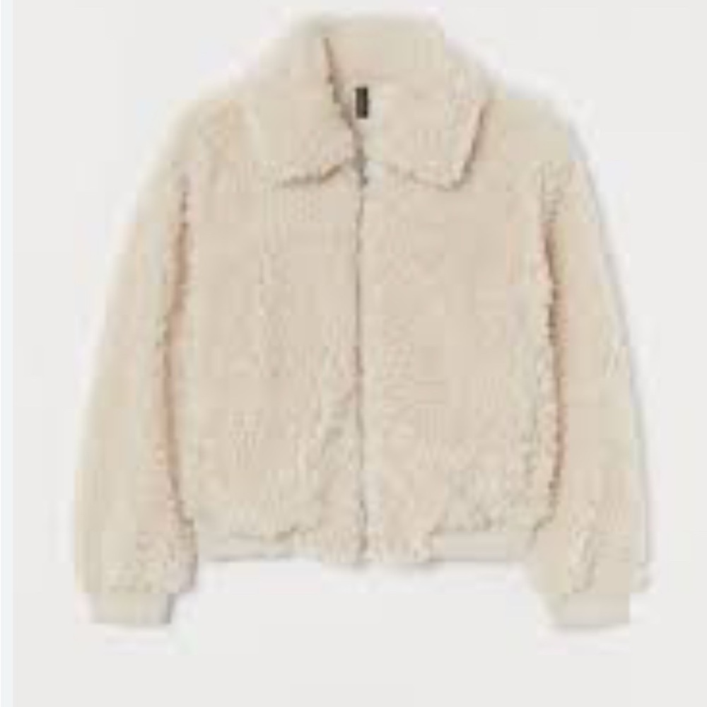 H&M Teddy Bomber Jacket